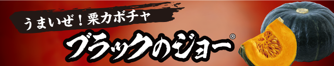 うまいぜ！栗カボチャブラックのジョー