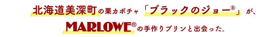 ブラックのジョーがマーロウの手作りプリンと出会った