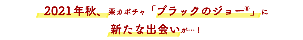 ブラックのジョーに新たな出会い