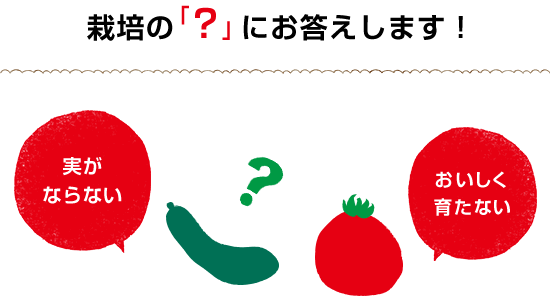 実がならない… 美味しく育たない…