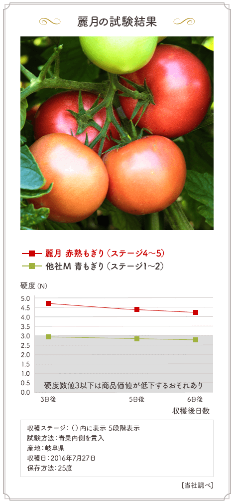 麗月の試験結果