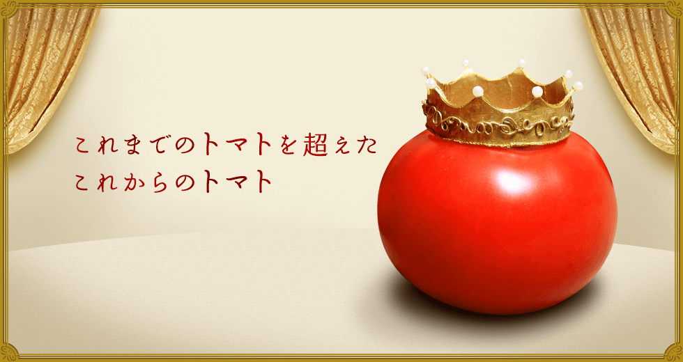 これまでのトマトを超えたこれからのトマト